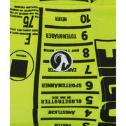 Women's El Lissitzky yellow cycling jersey